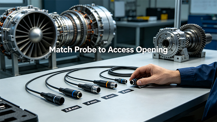 How to Choose the Right Borescope Probe Diameter