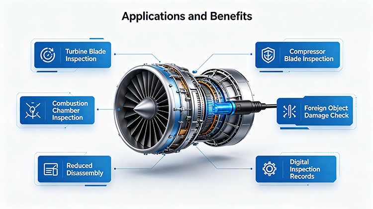 Borescope Inspection for Aircraft Engines