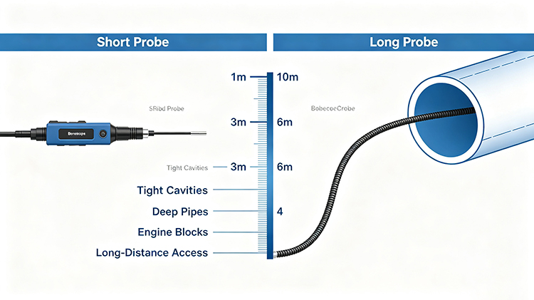 How to Choose the Right Borescope Probe Length