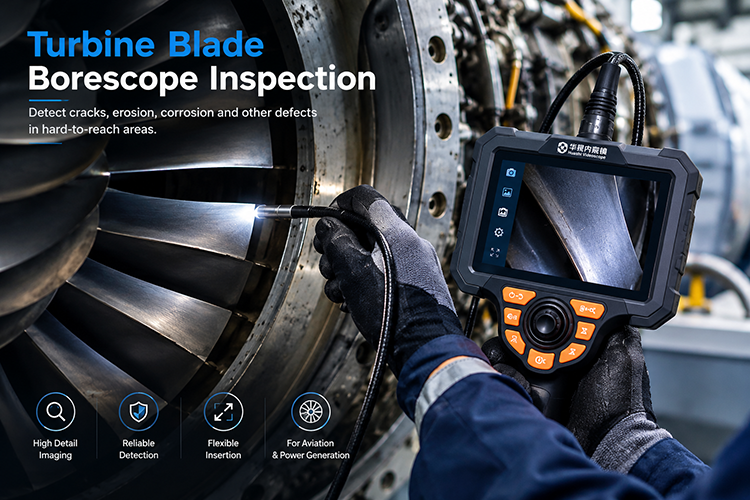 Turbine Blade Borescope Inspection: What Should Inspectors Check?