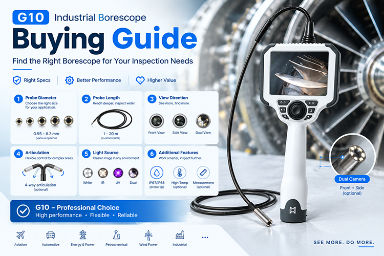 Industrial Borescope Buying Guide: 10 Questions to Ask Before You Buy
