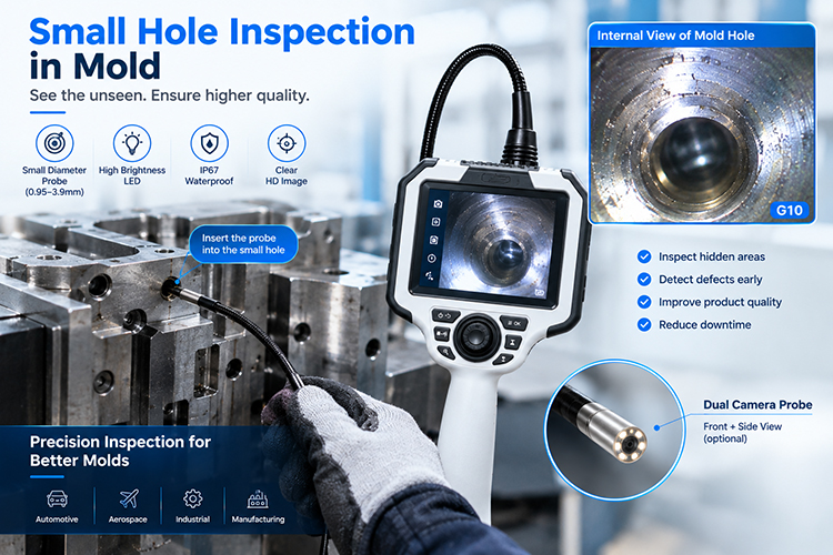Industrial Borescope for Small Hole Inspection: How to Choose the Right Probe