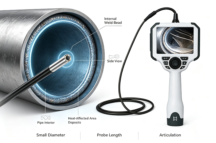 Borescope Inspection for Welds Inside Pipes: A Practical Guide